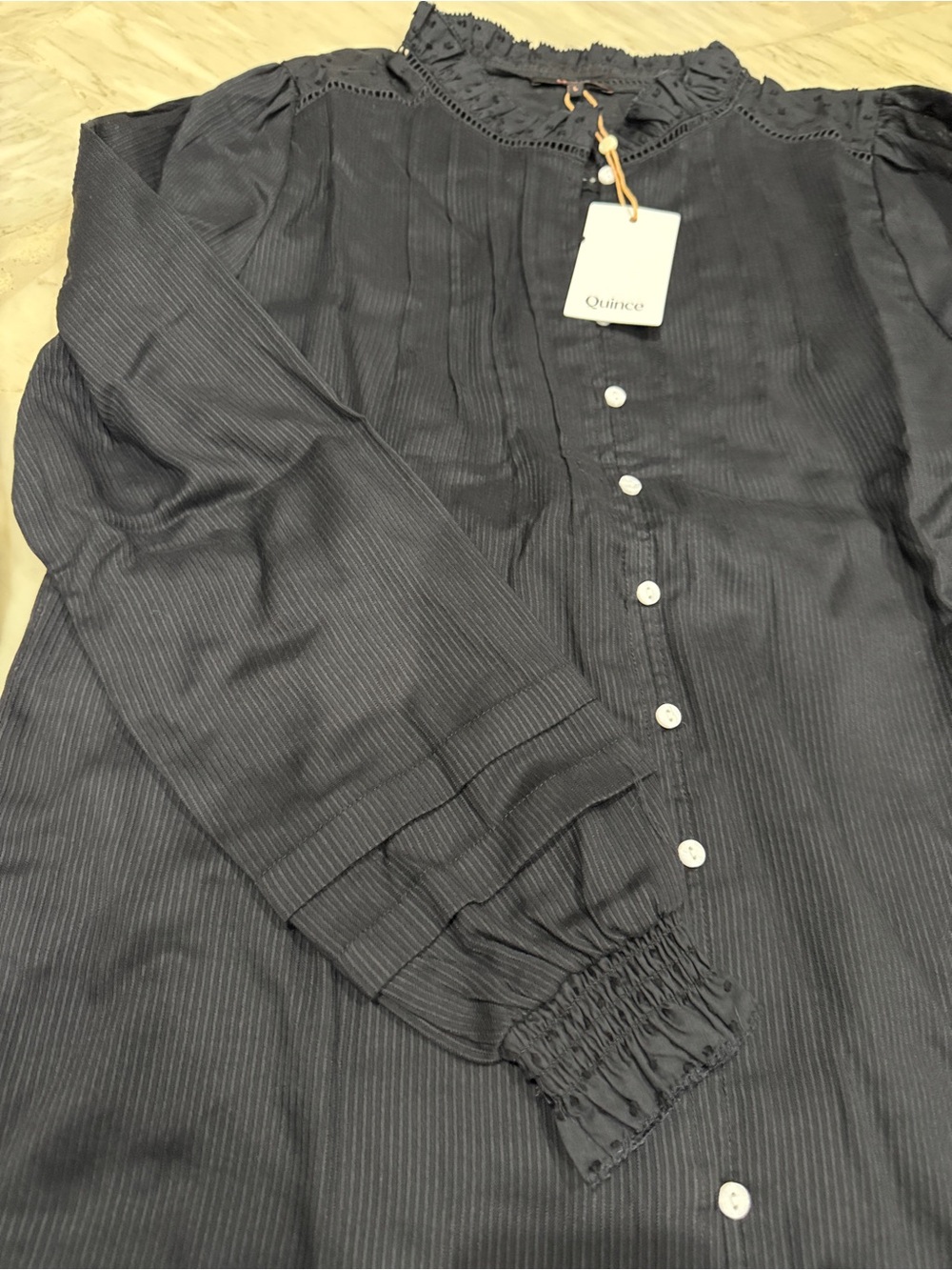Quince Women's 100% Cotton Button-Down Shirt